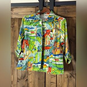 Kaktus Multicolor Artistic Shirt